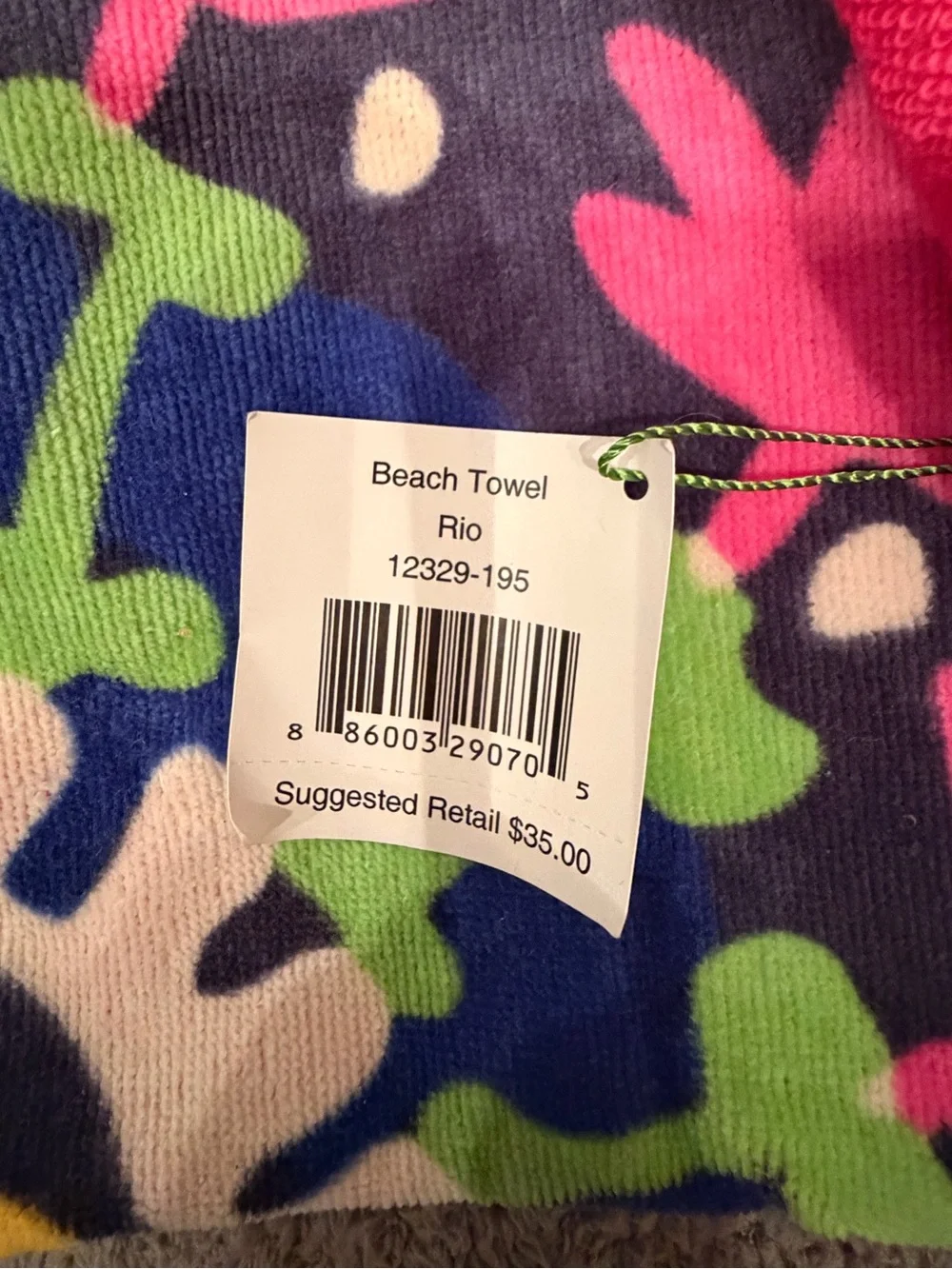NWT- Vera Bradley Rio Beach towel
